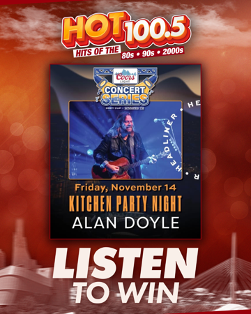 Listen to Win Tickets to The Grey Cup Concert Series: Alan Doyle