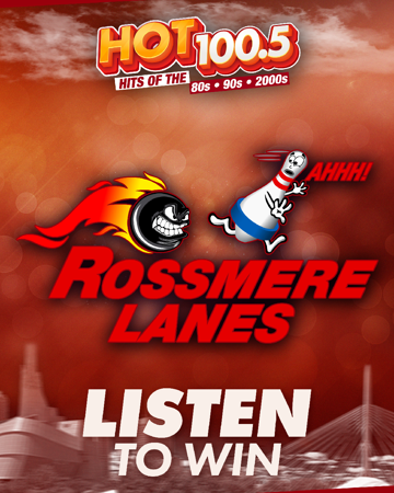 Listen to Win $25 to Rossmere Lanes