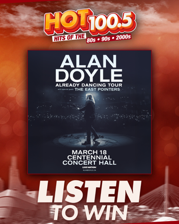Listen to Win Alan Doyle Tickets