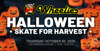 Wheelies Halloween Skate for Harvest